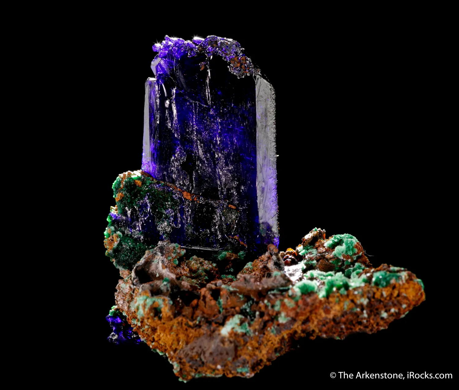 Azurite with Malachite - image 5