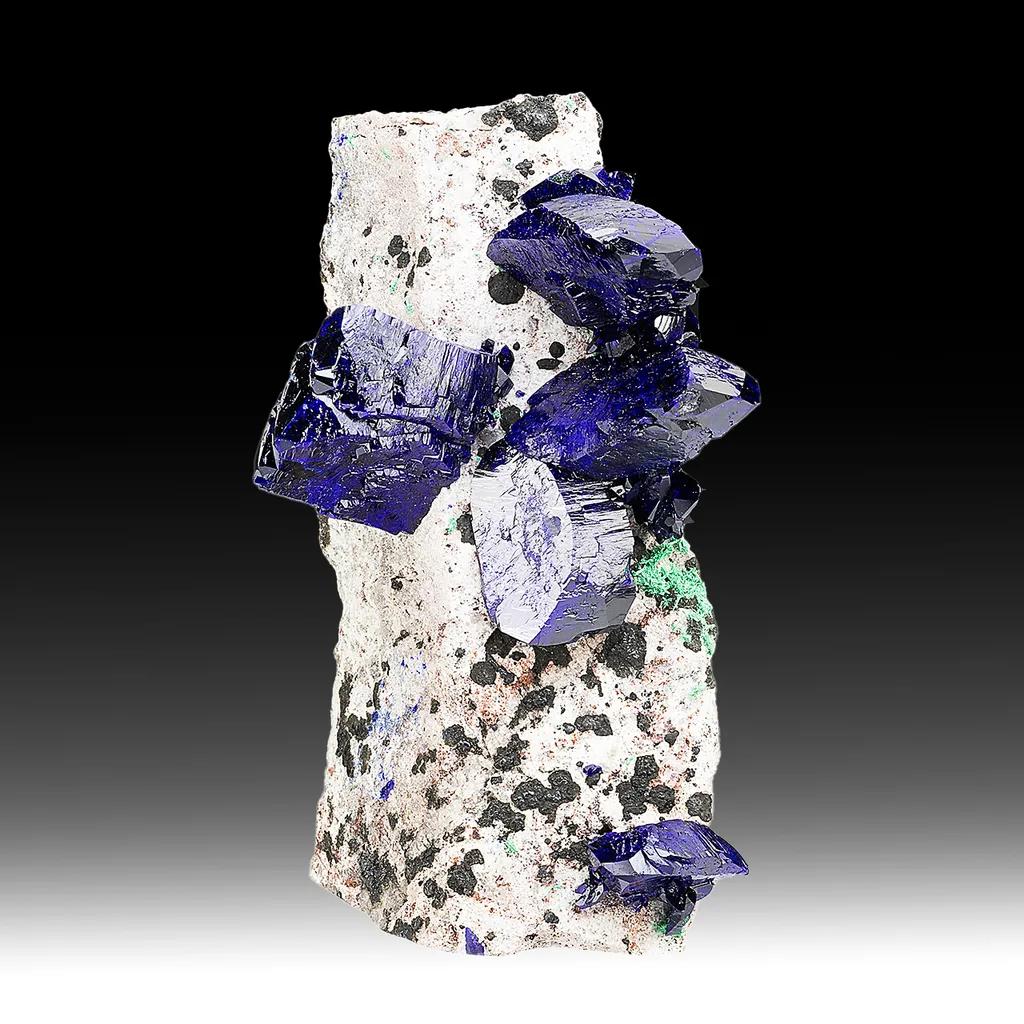 Azurite with Malachite image