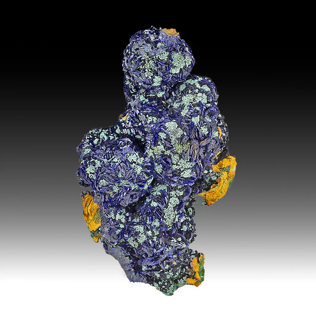 Azurite with Malachite image