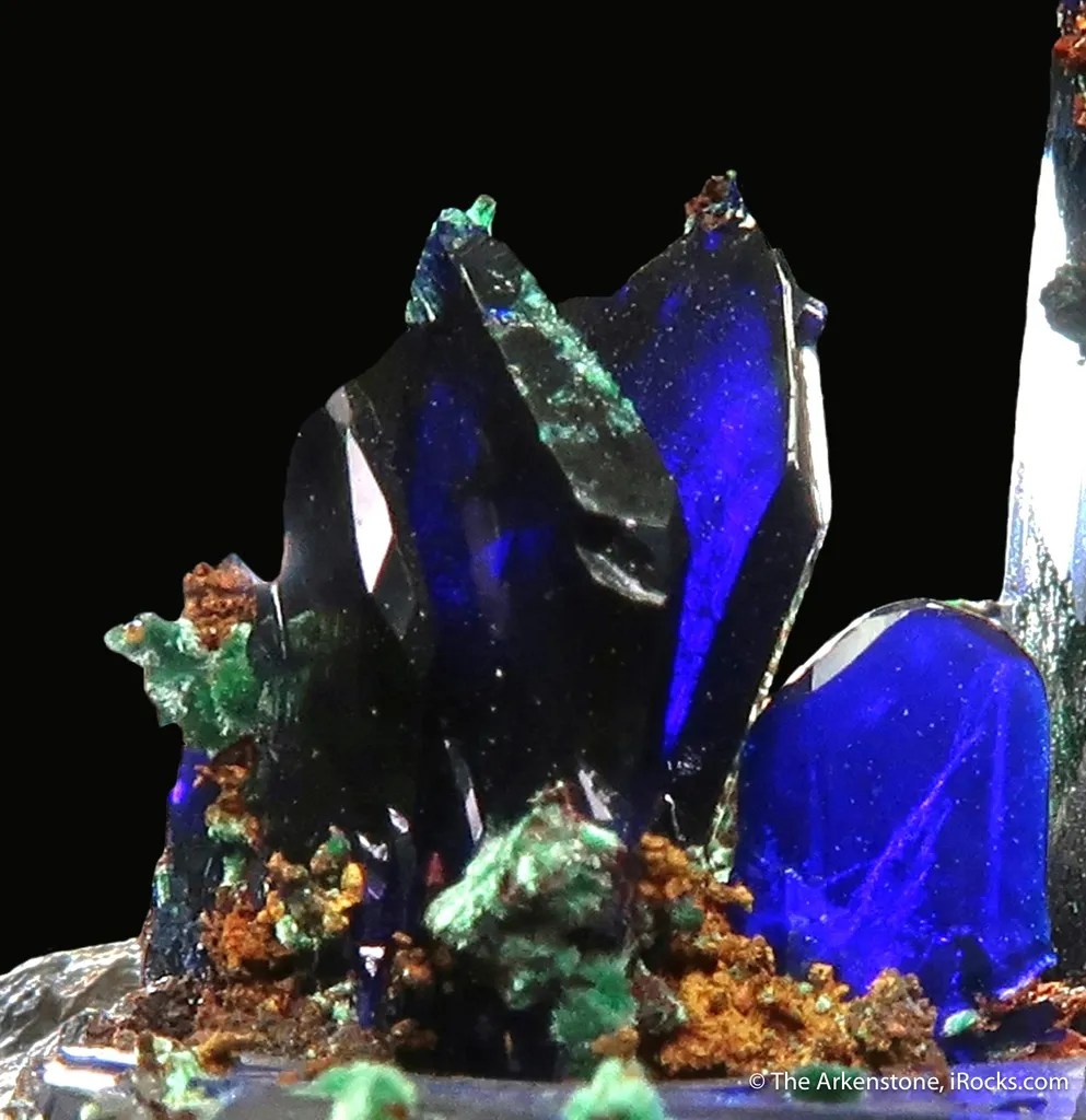 Azurite with Malachite image