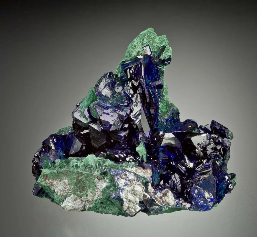 Azurite With Malachite image