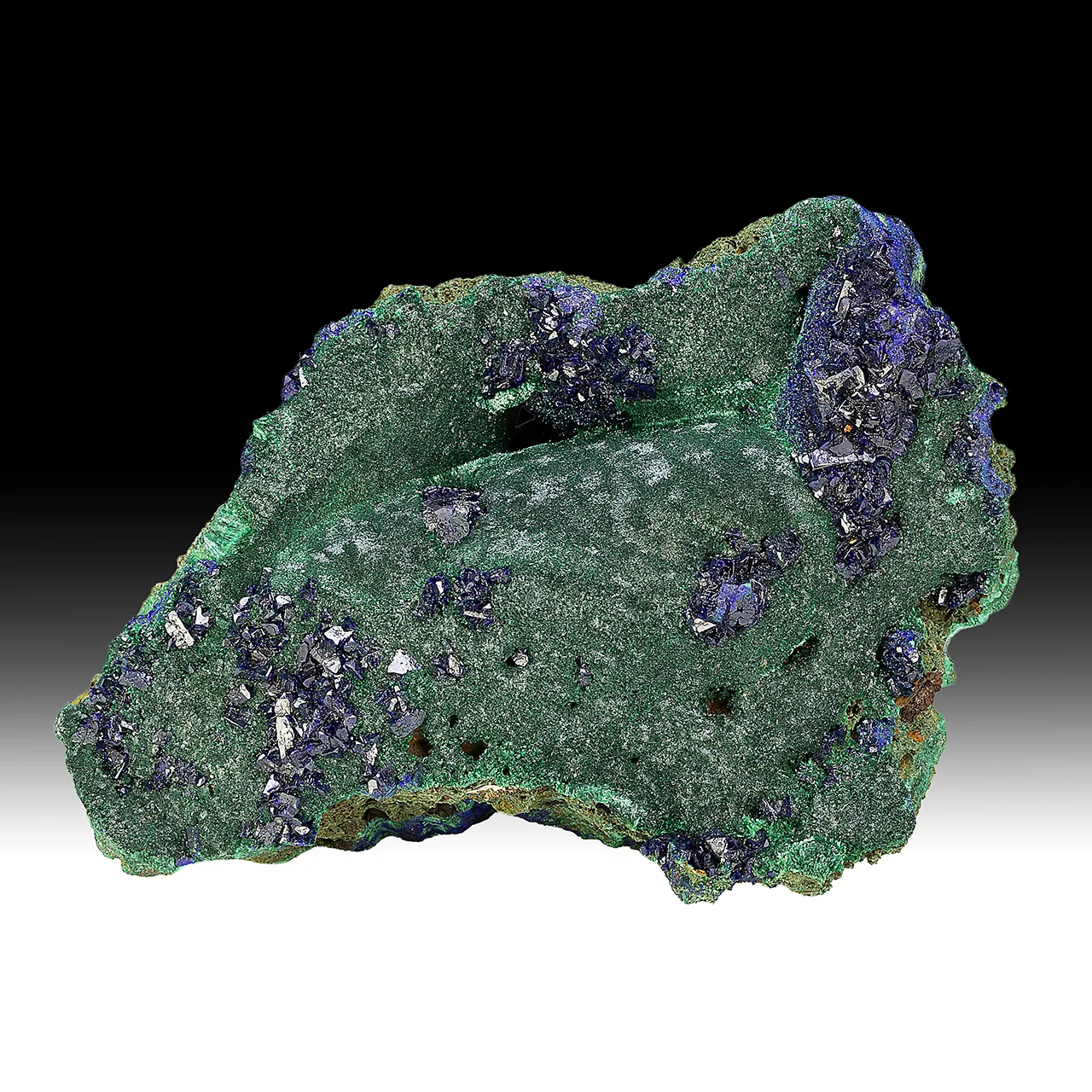 Azurite with Malachite - image 1