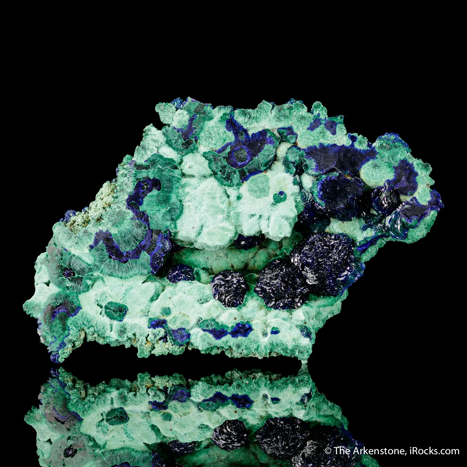 Azurite with Malachite - image 4