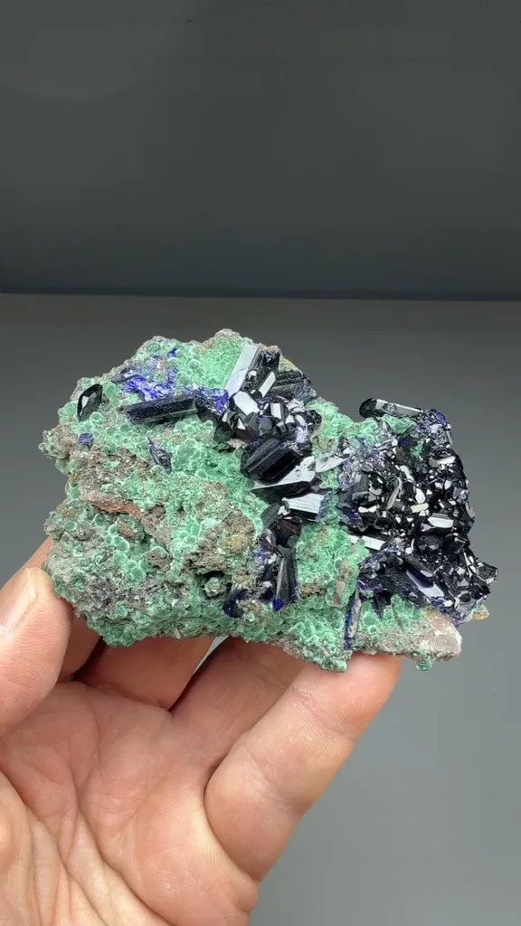 Azurite with Malachite - image 2