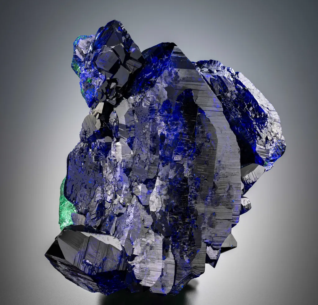 Azurite with Malachite image