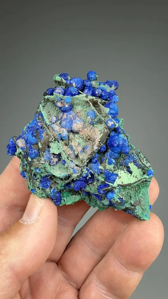 Azurite with Malachite - image 2