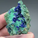 Azurite with Malachite - image 2