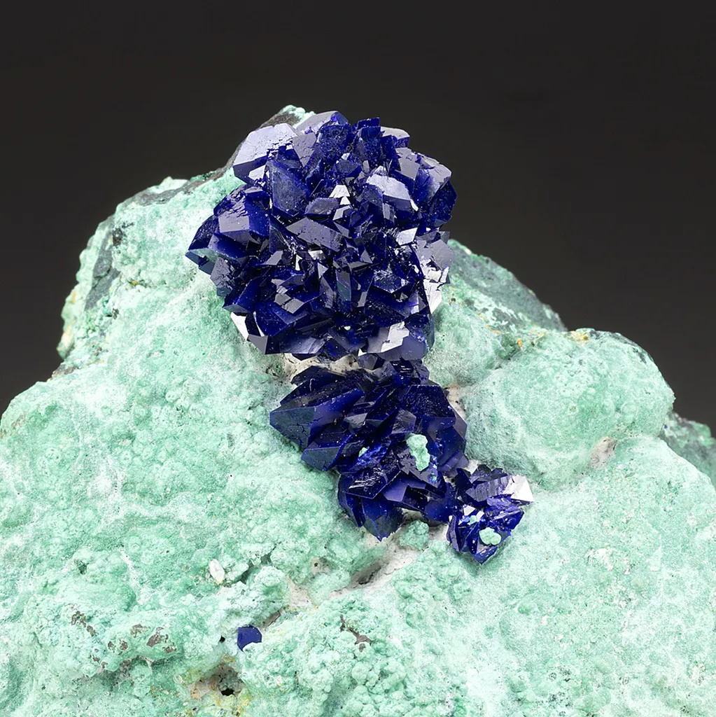 Azurite with Malachite image