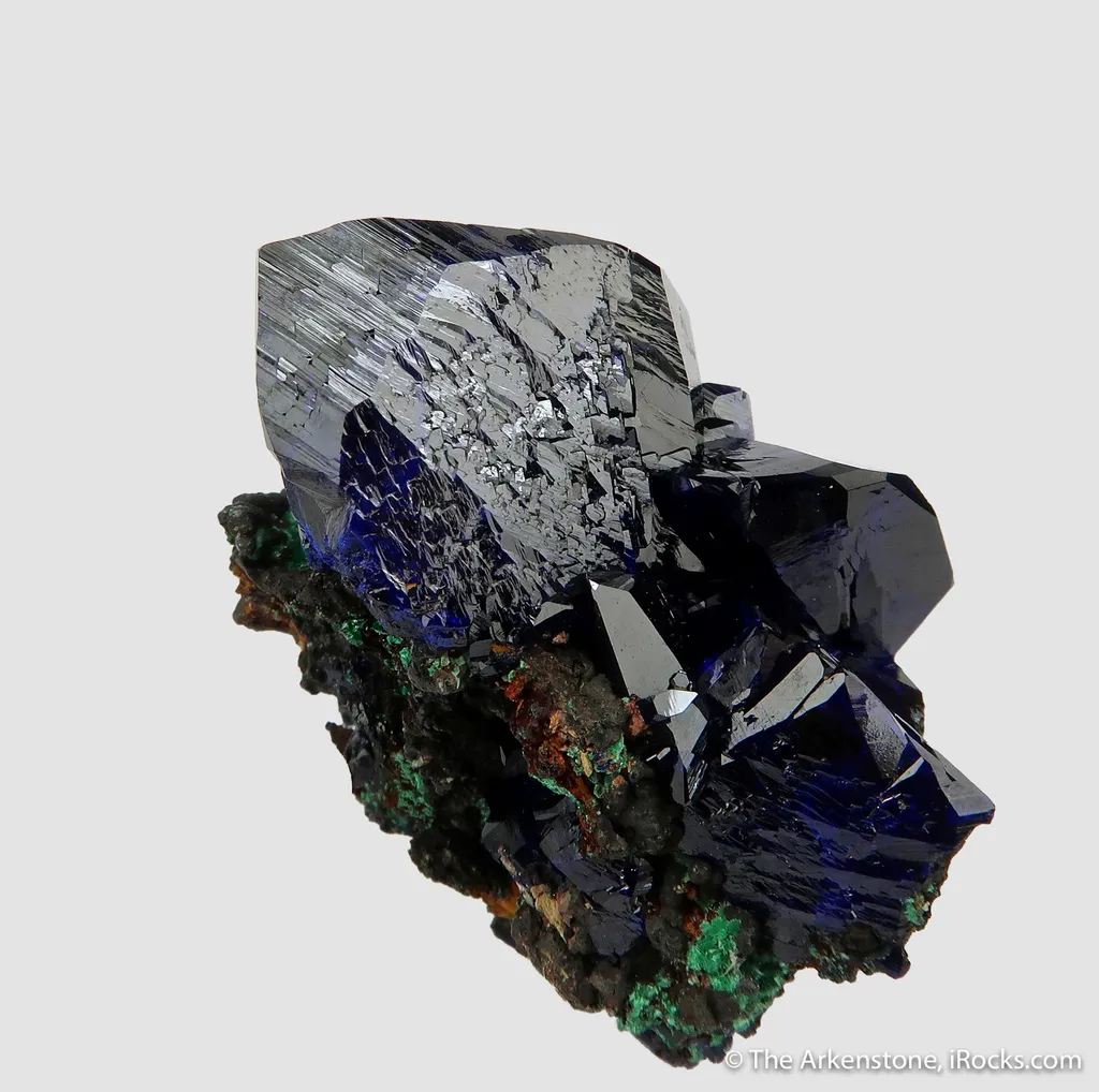 Azurite with Malachite - image 3