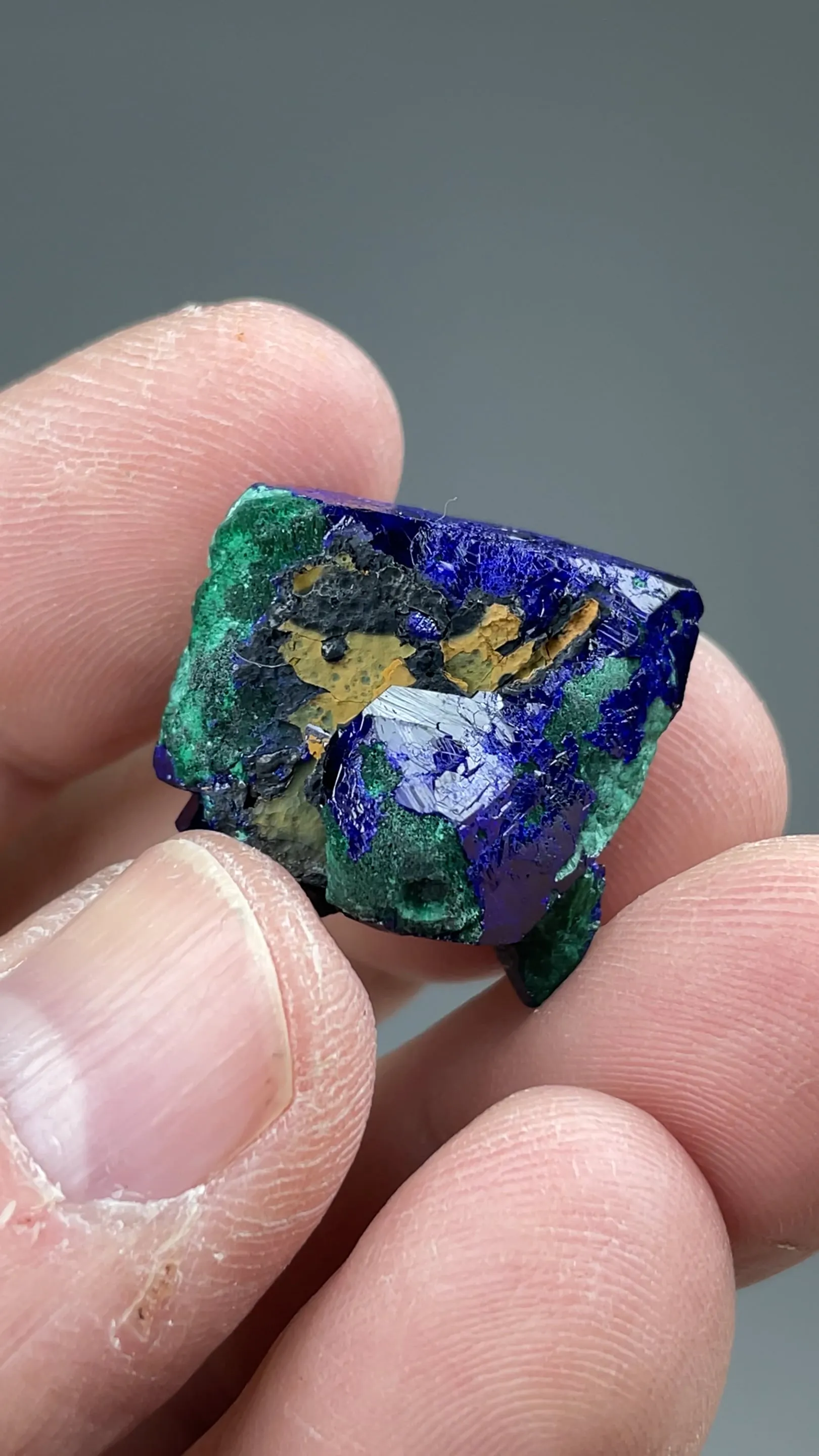 Azurite with Malachite - image 2