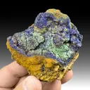 Azurite with Malachite - image 1