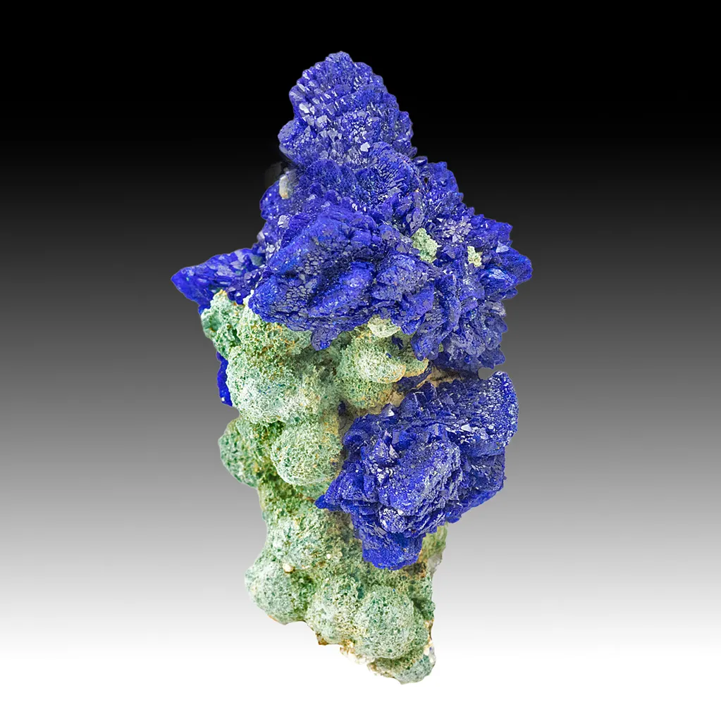 Azurite with Malachite image