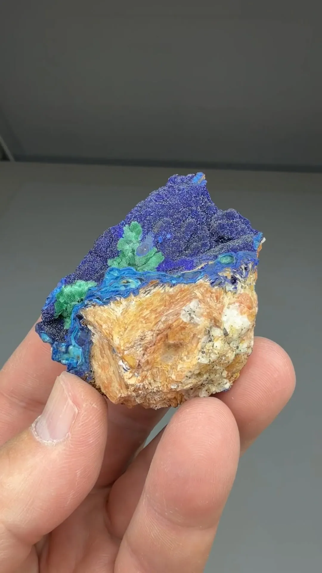 Azurite with Malachite - image 2