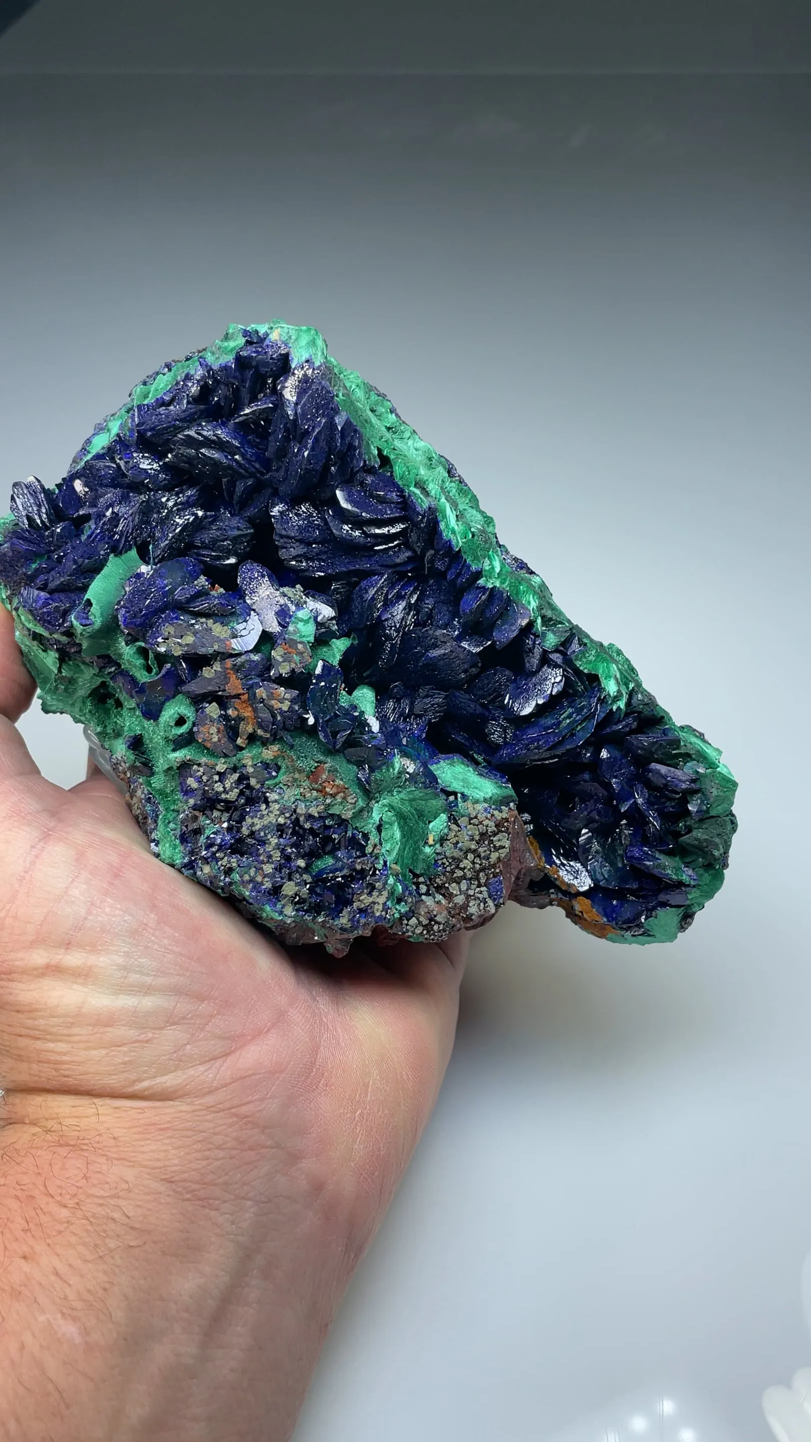 Azurite with Malachite - image 2