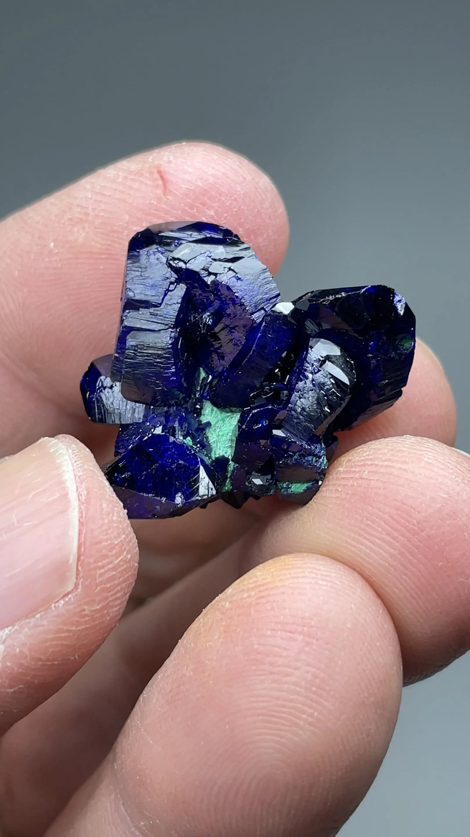 Azurite with Malachite - image 2
