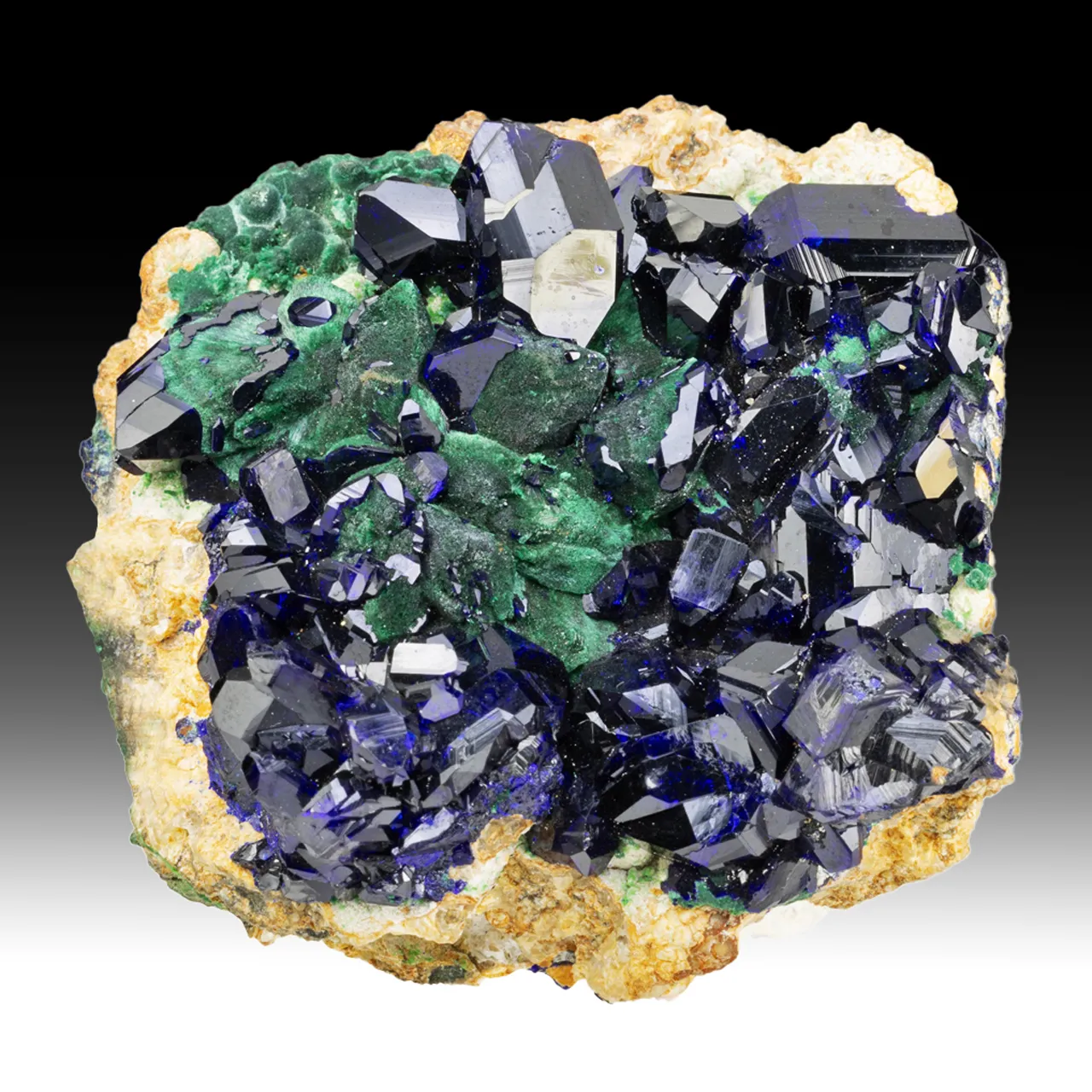 Azurite with Malachite - image 1