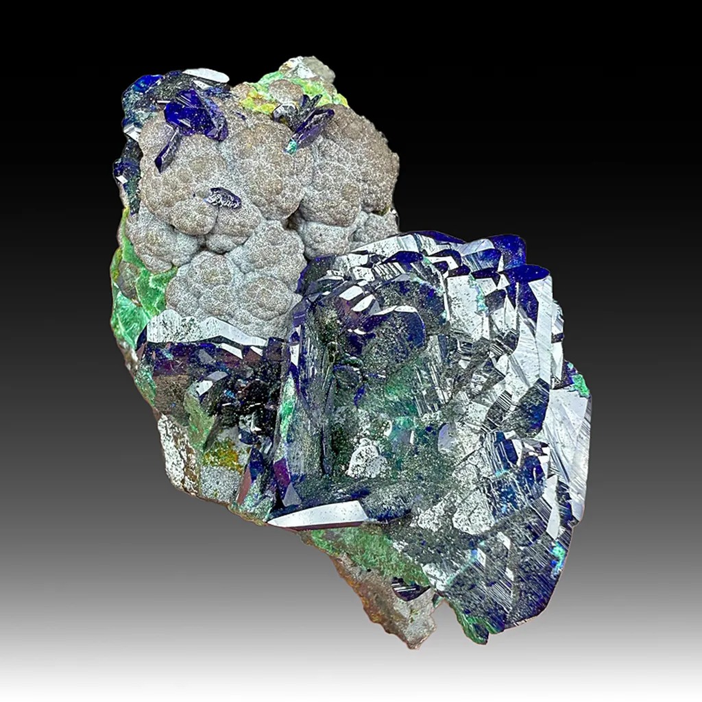 Azurite with Malachite image