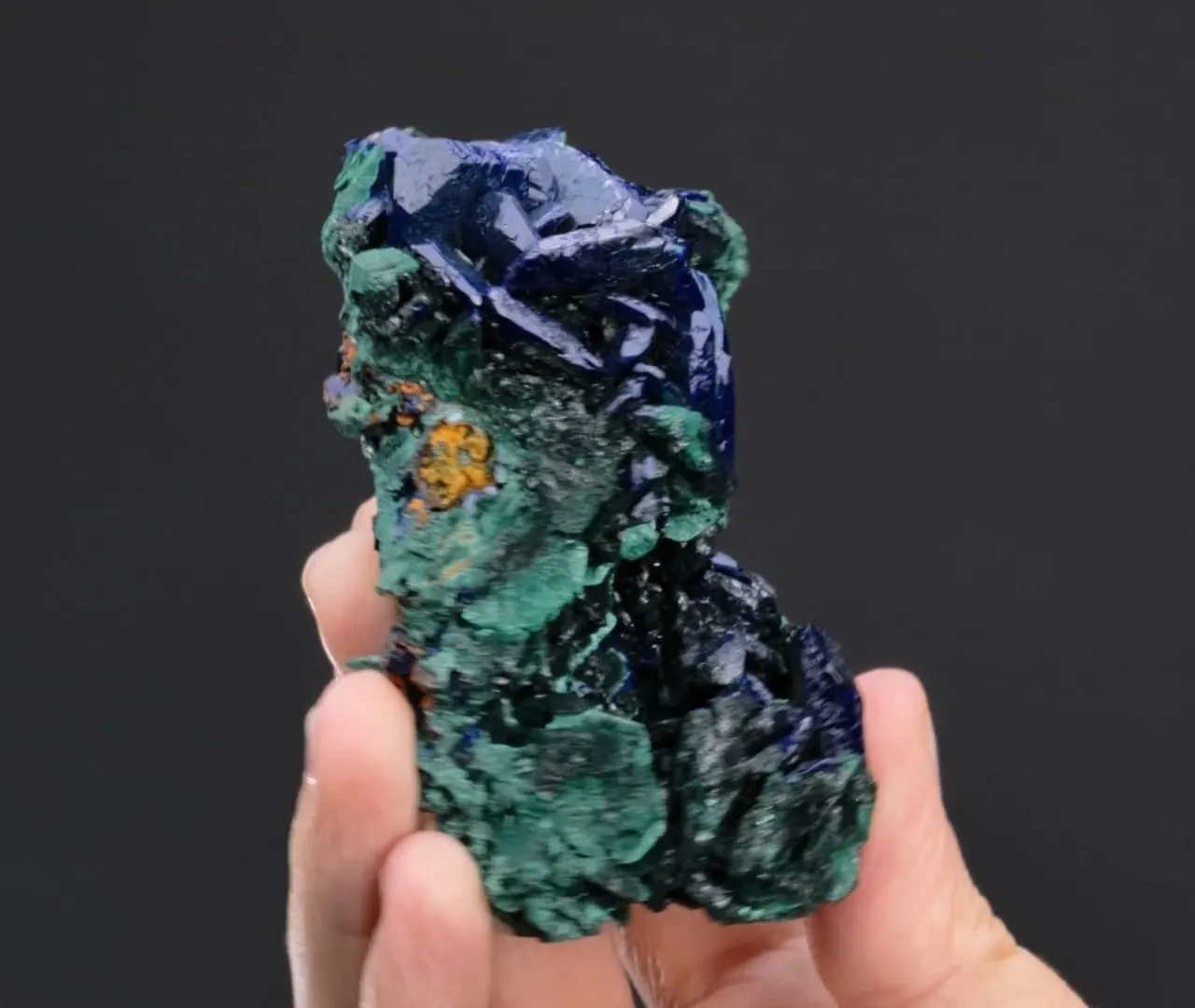 Azurite with Malachite - image 2