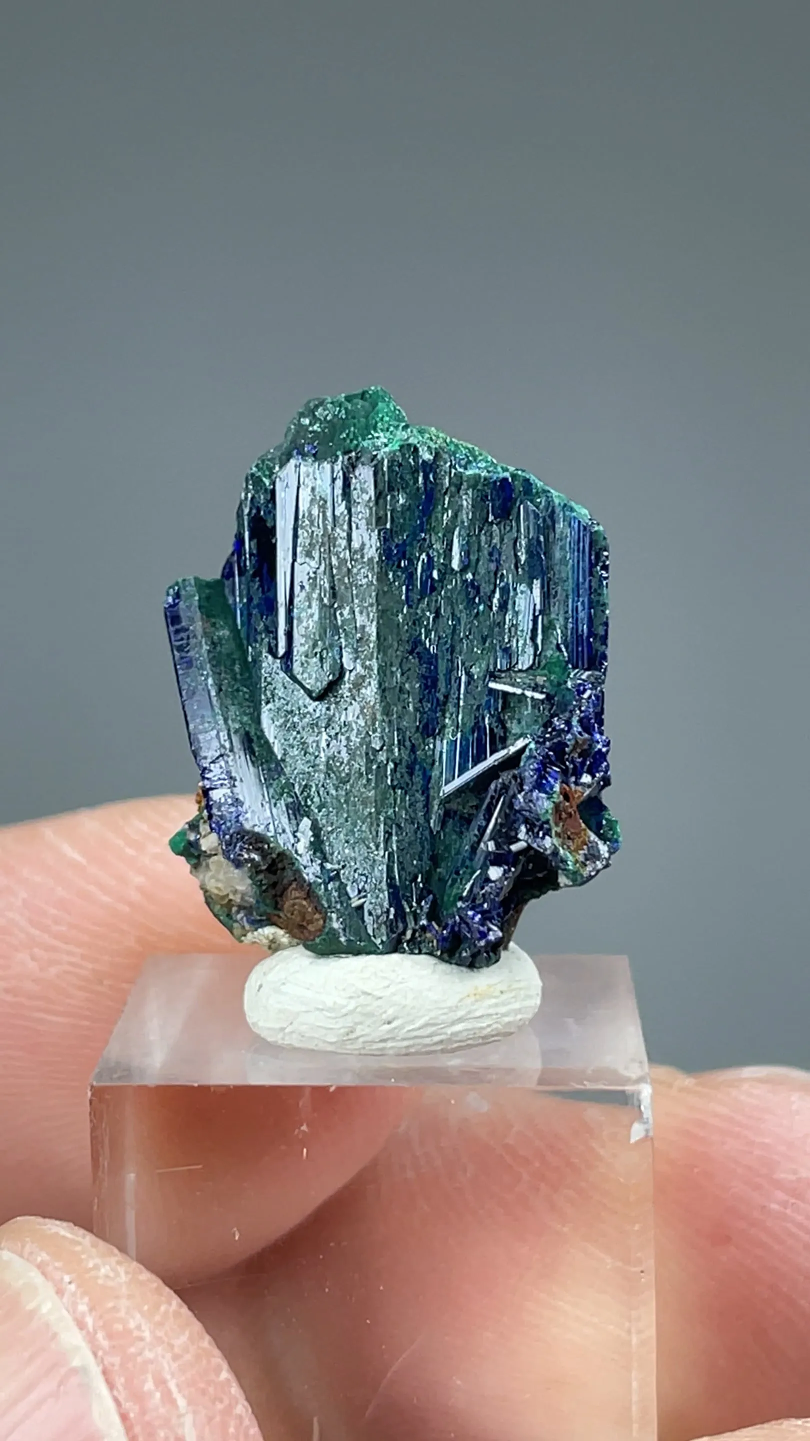 Azurite with Malachite - image 2