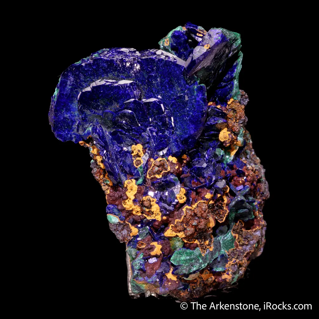 Azurite with Malachite - image 4