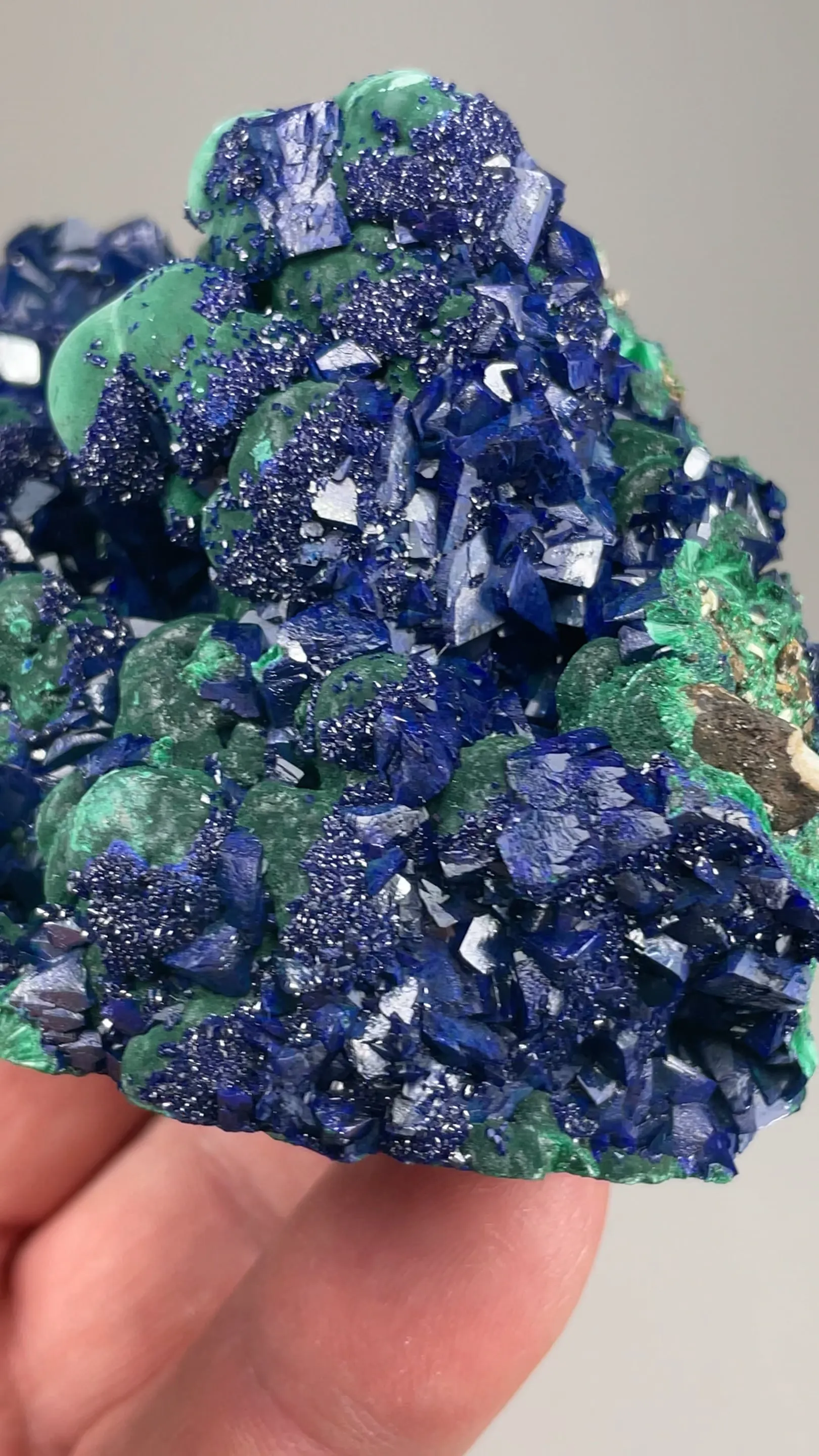 Azurite with Malachite - image 2