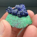 Azurite with Malachite - image 2