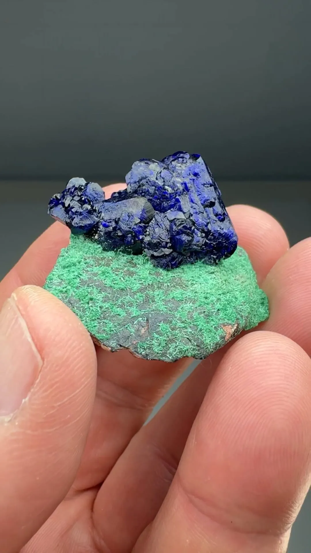 Azurite with Malachite - image 2