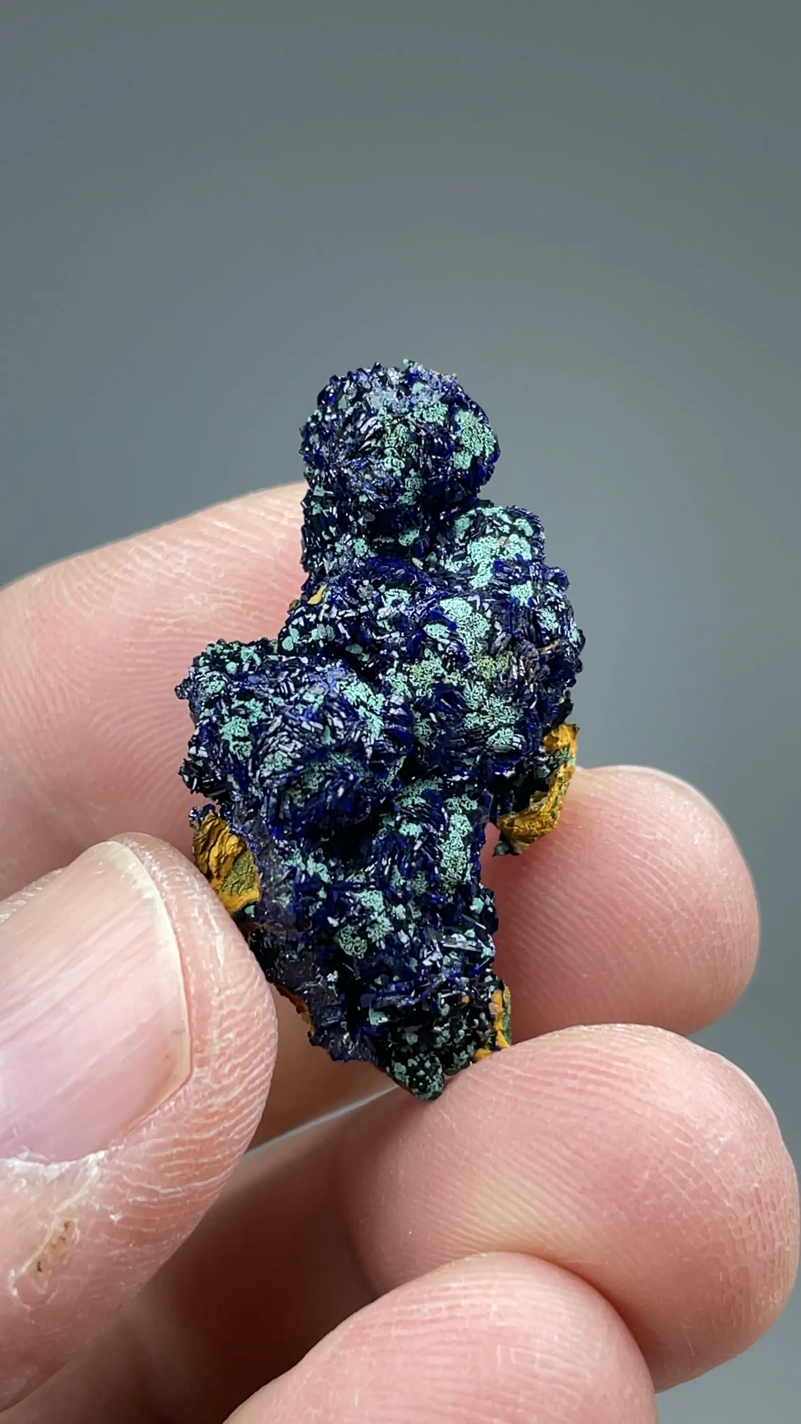 Azurite with Malachite - image 2