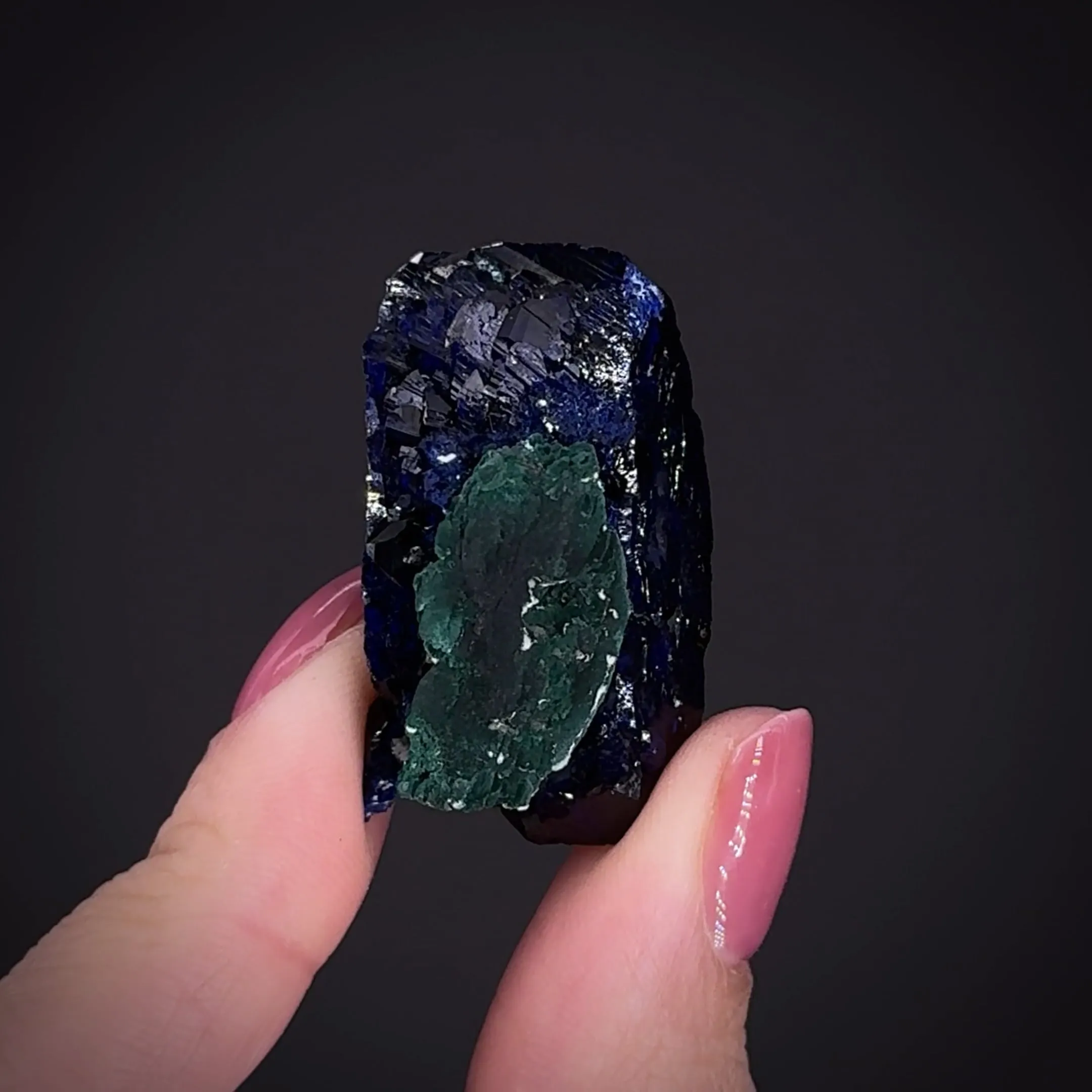 Azurite with Malachite - image 2
