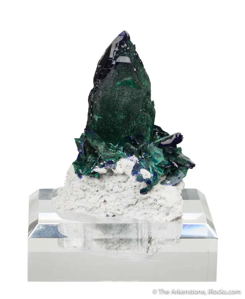 Azurite with Malachite - image 2