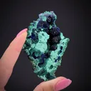 Azurite with Malachite - image 2