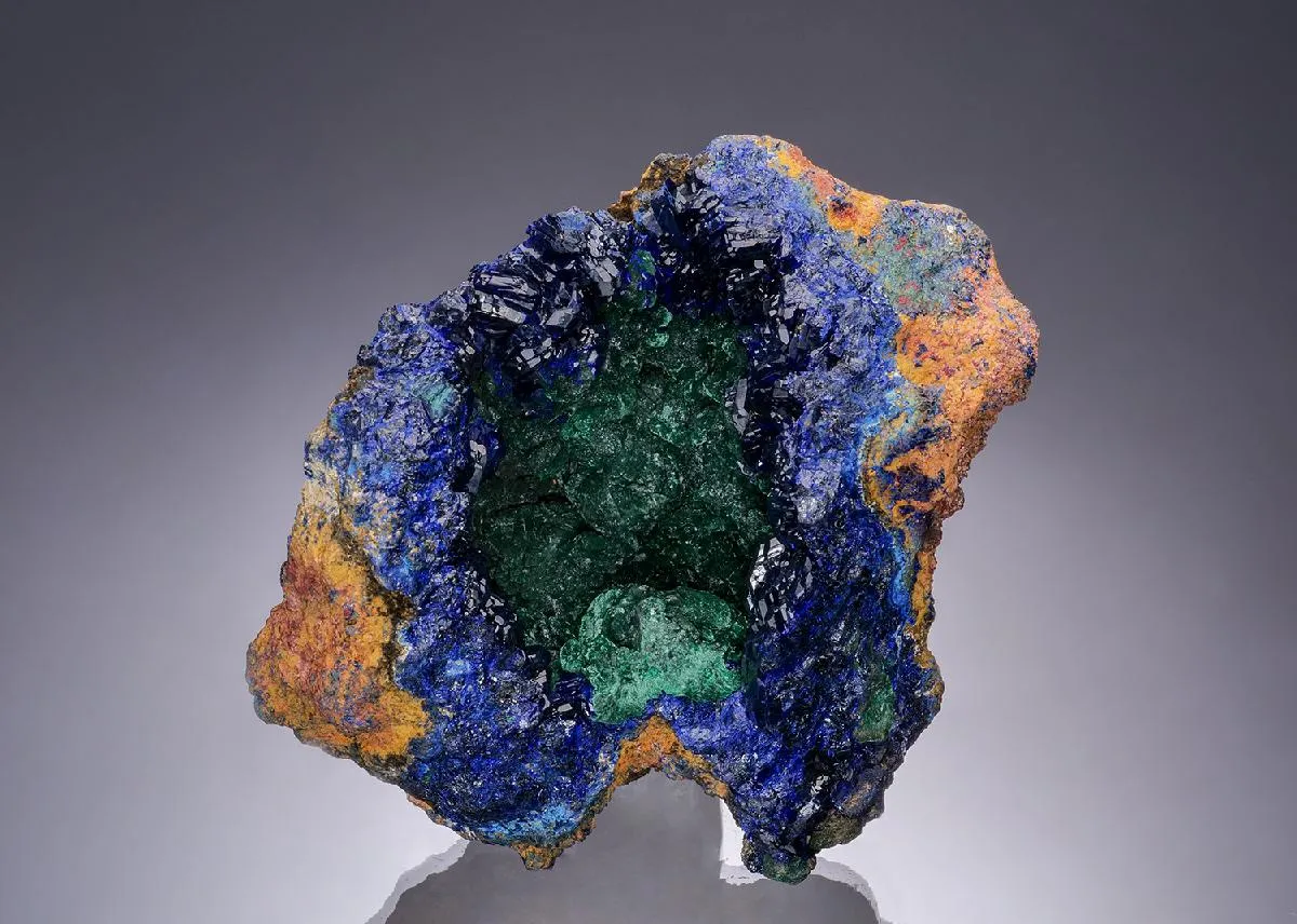 Azurite with Malachite - image 1