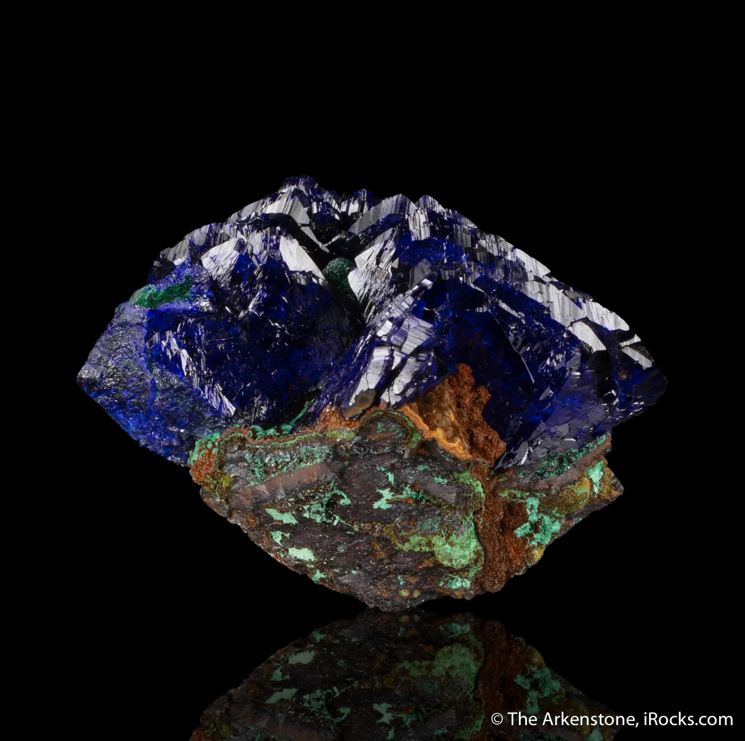 Azurite with Malachite - image 4