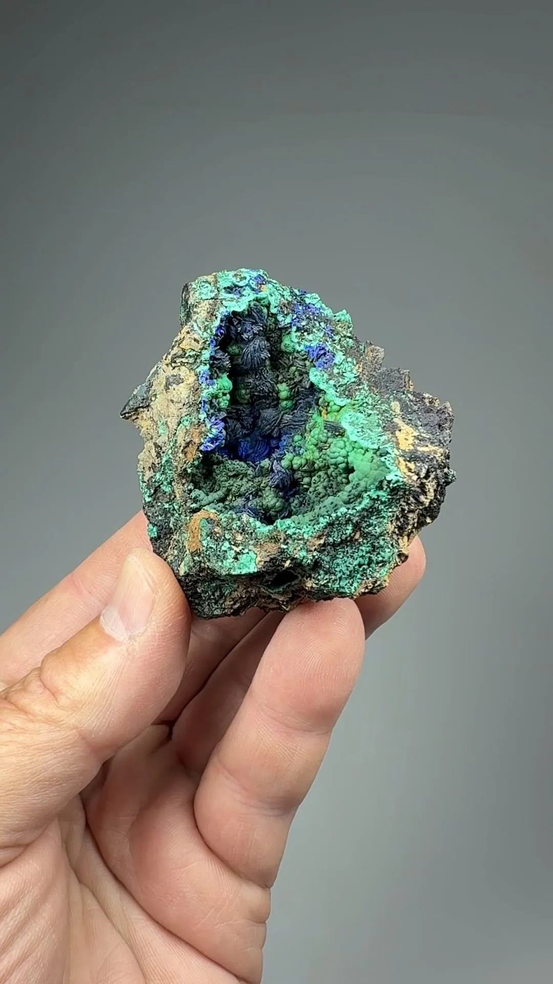 Azurite with Malachite - image 2