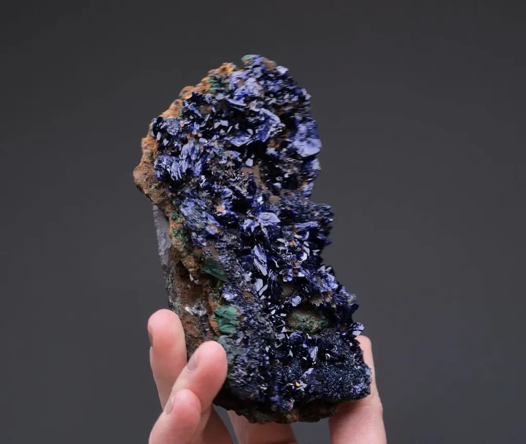 Azurite with Malachite - image 2