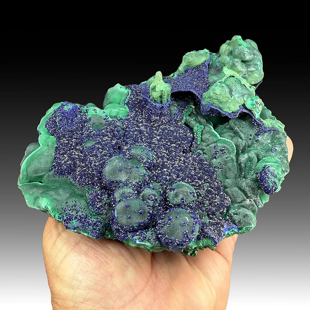 Azurite with Malachite image