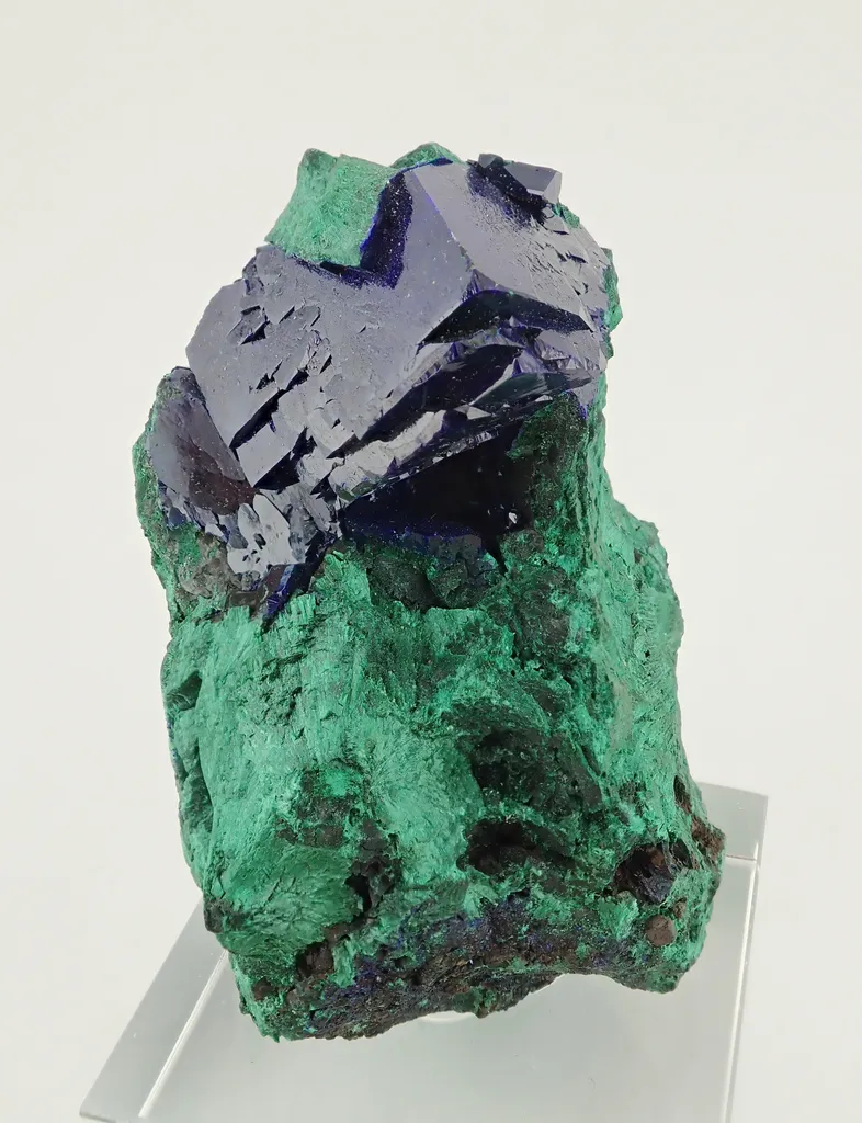 Azurite with Malachite image