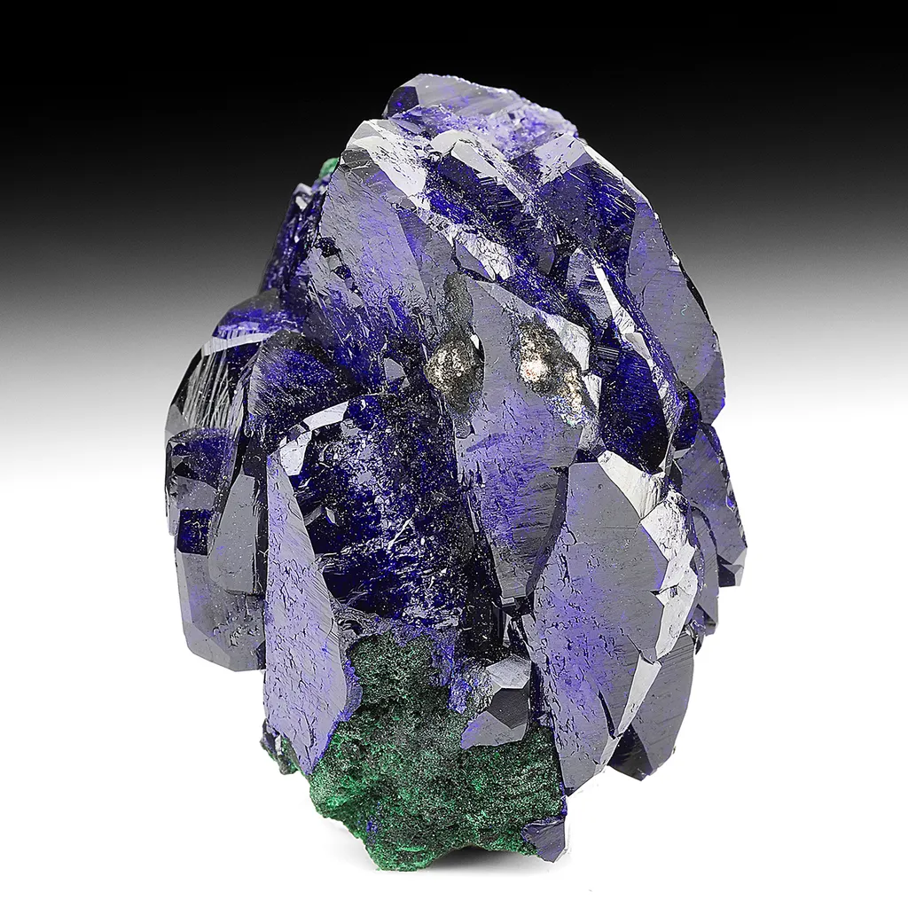 Azurite with Malachite image