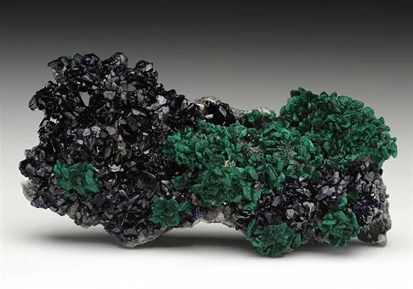 Azurite with Malachite image