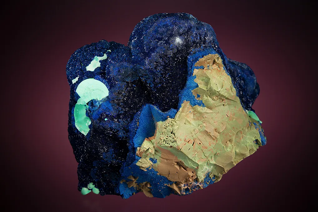 Azurite with Malachite - image 2