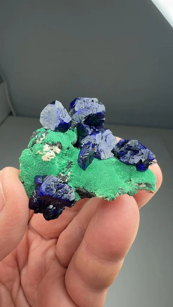 Azurite with Malachite - image 2