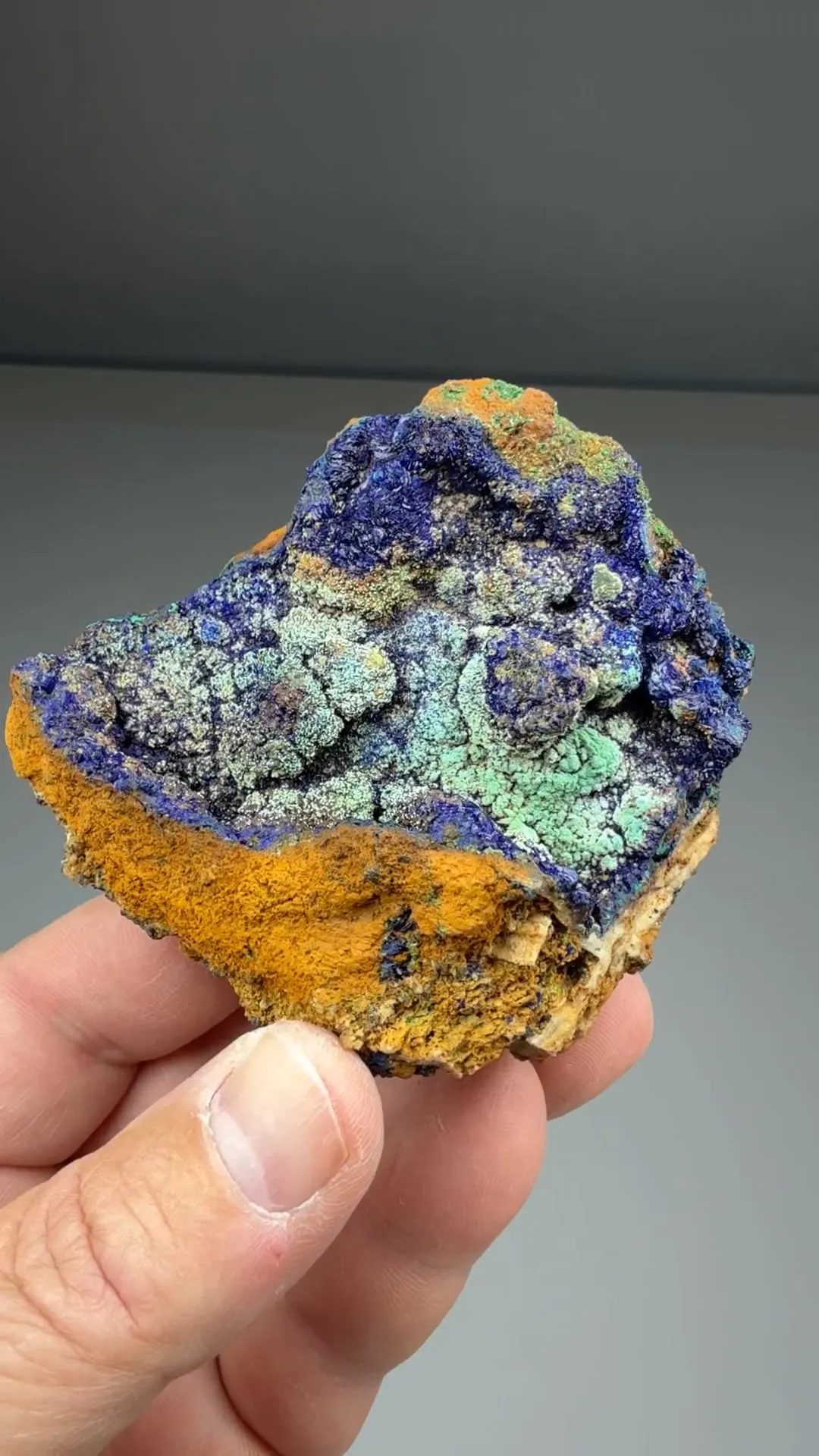 Azurite with Malachite - image 2