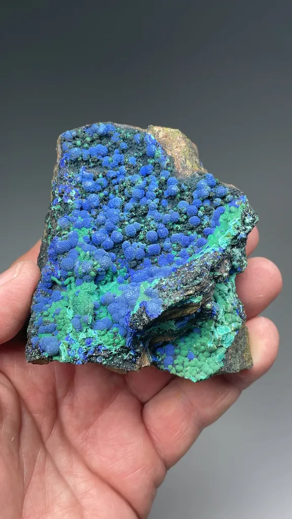 Azurite with Malachite - image 2
