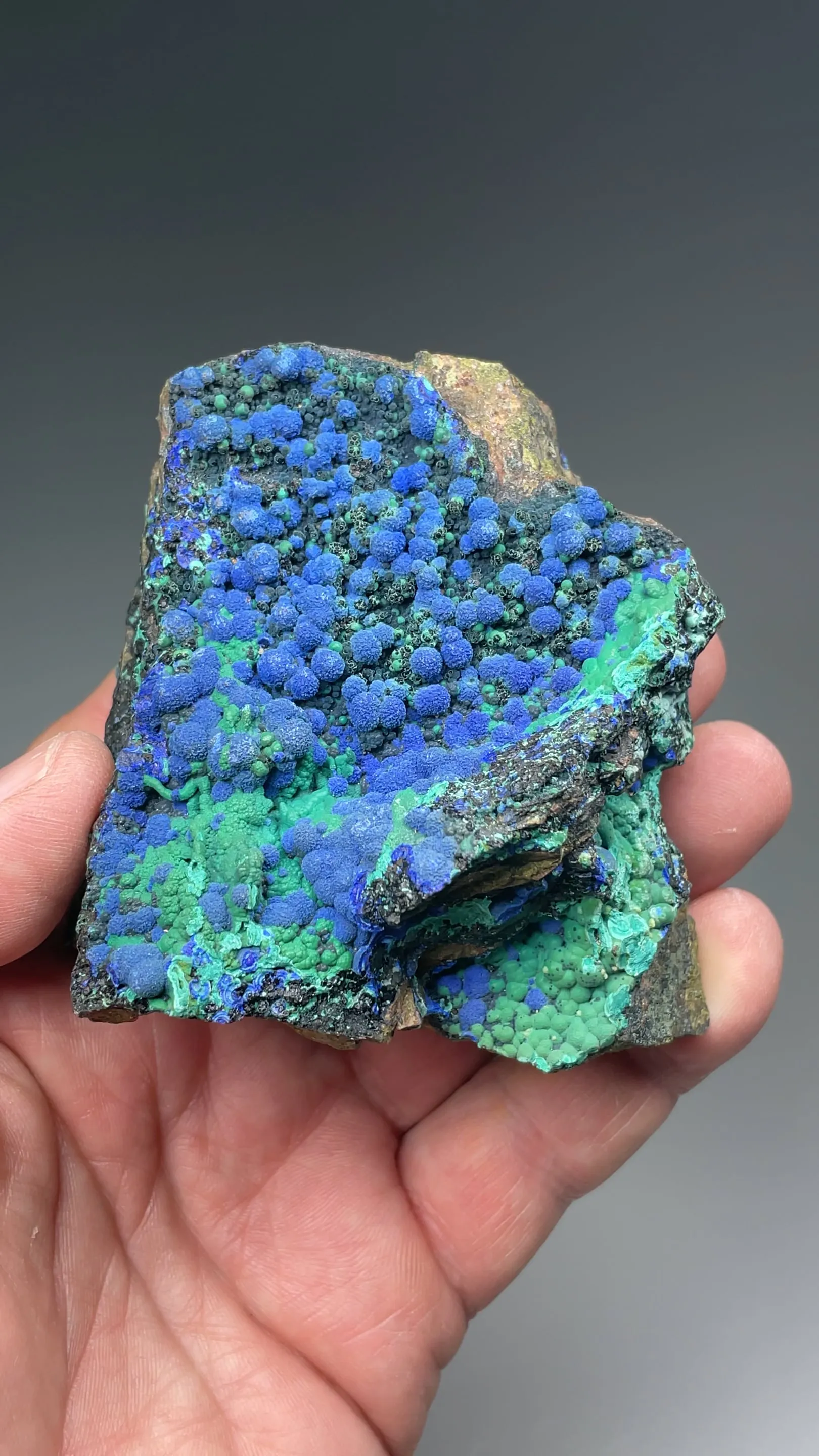 Azurite with Malachite - image 2