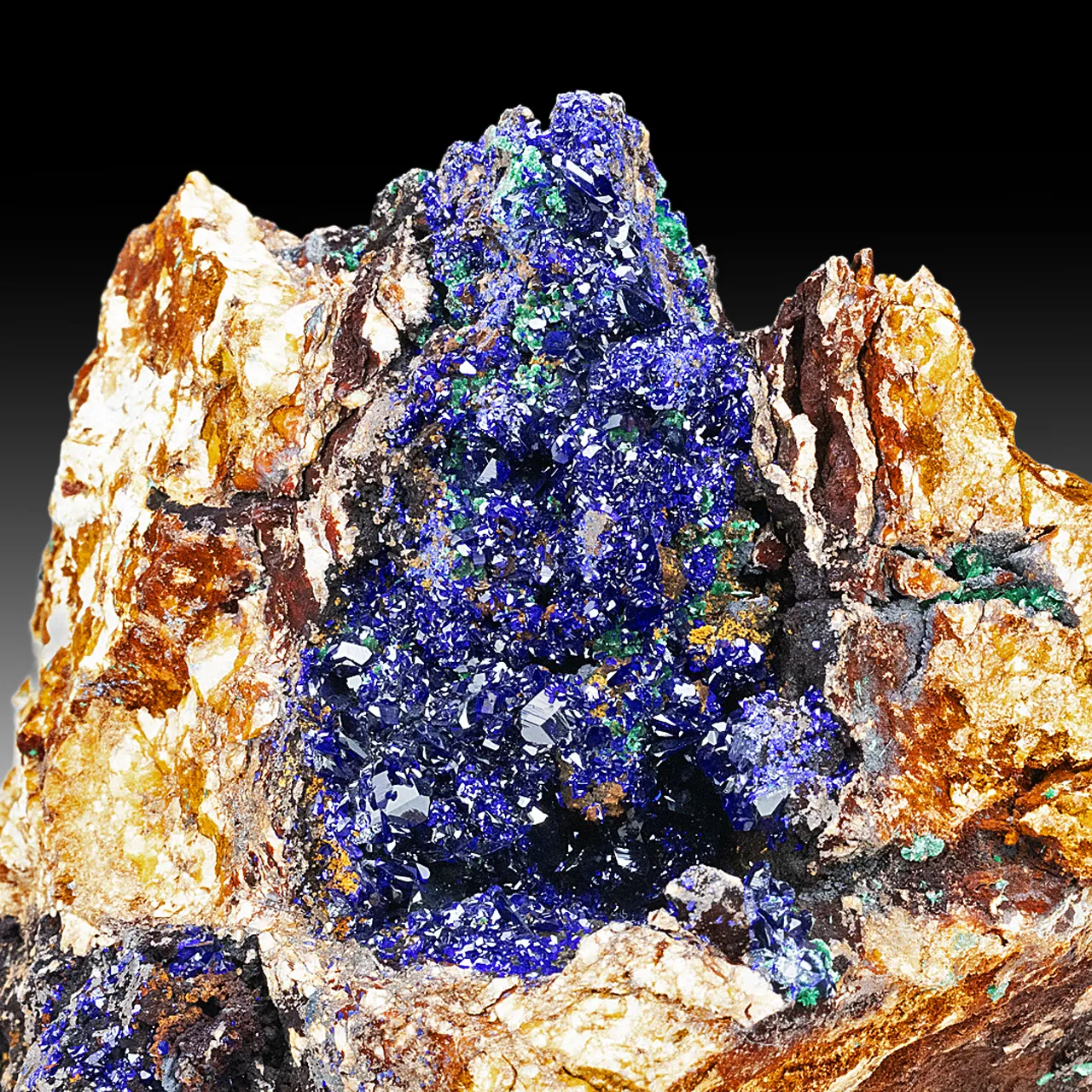 Azurite with Malachite - image 1