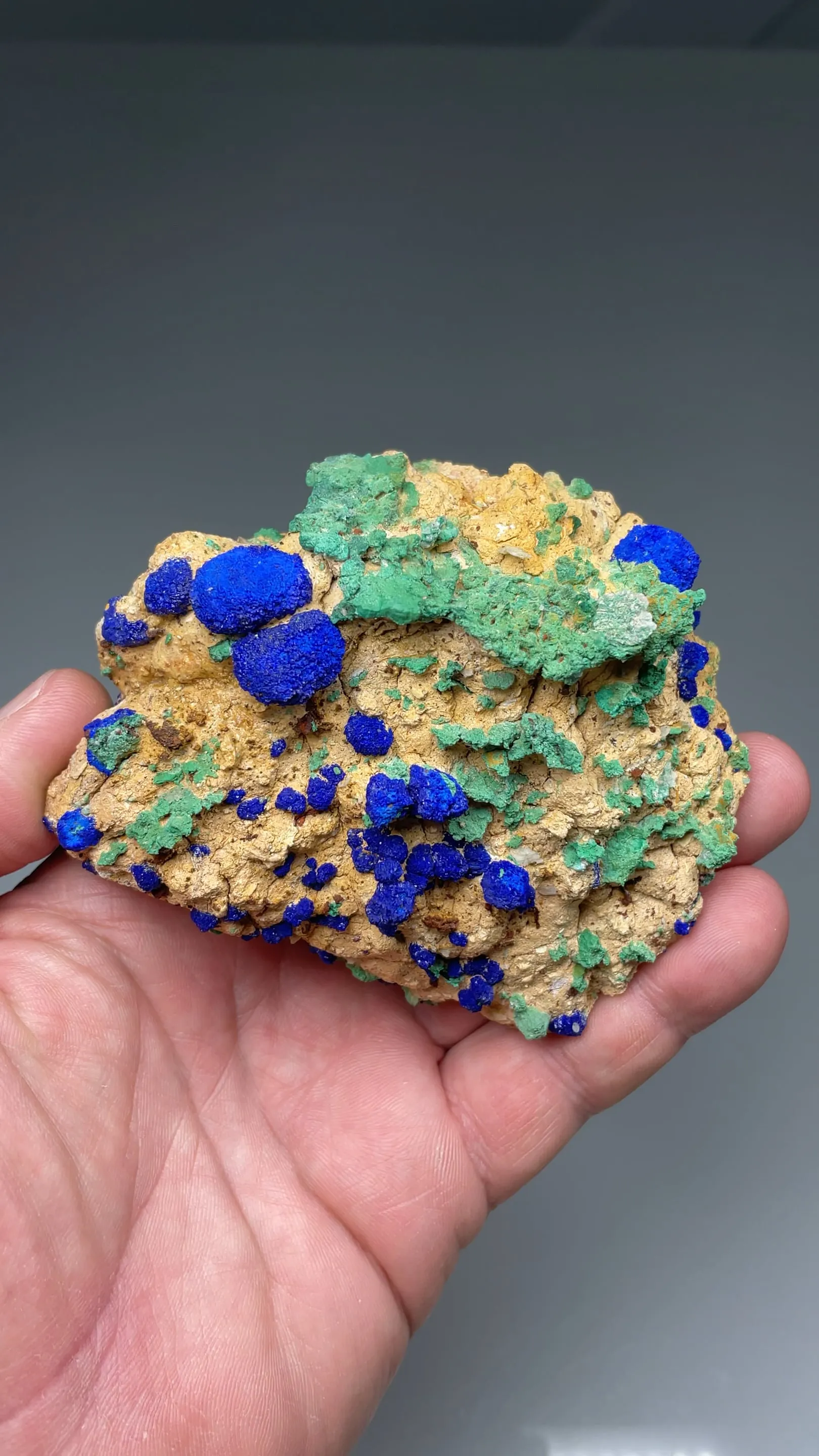 Azurite with Malachite - image 2