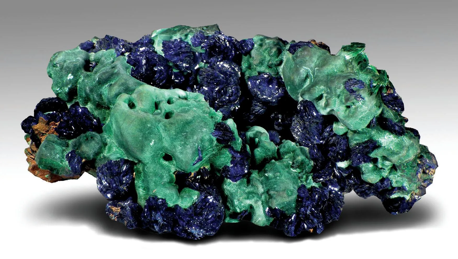 Azurite with Malachite - image 1