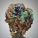Azurite with Malachite - image 1