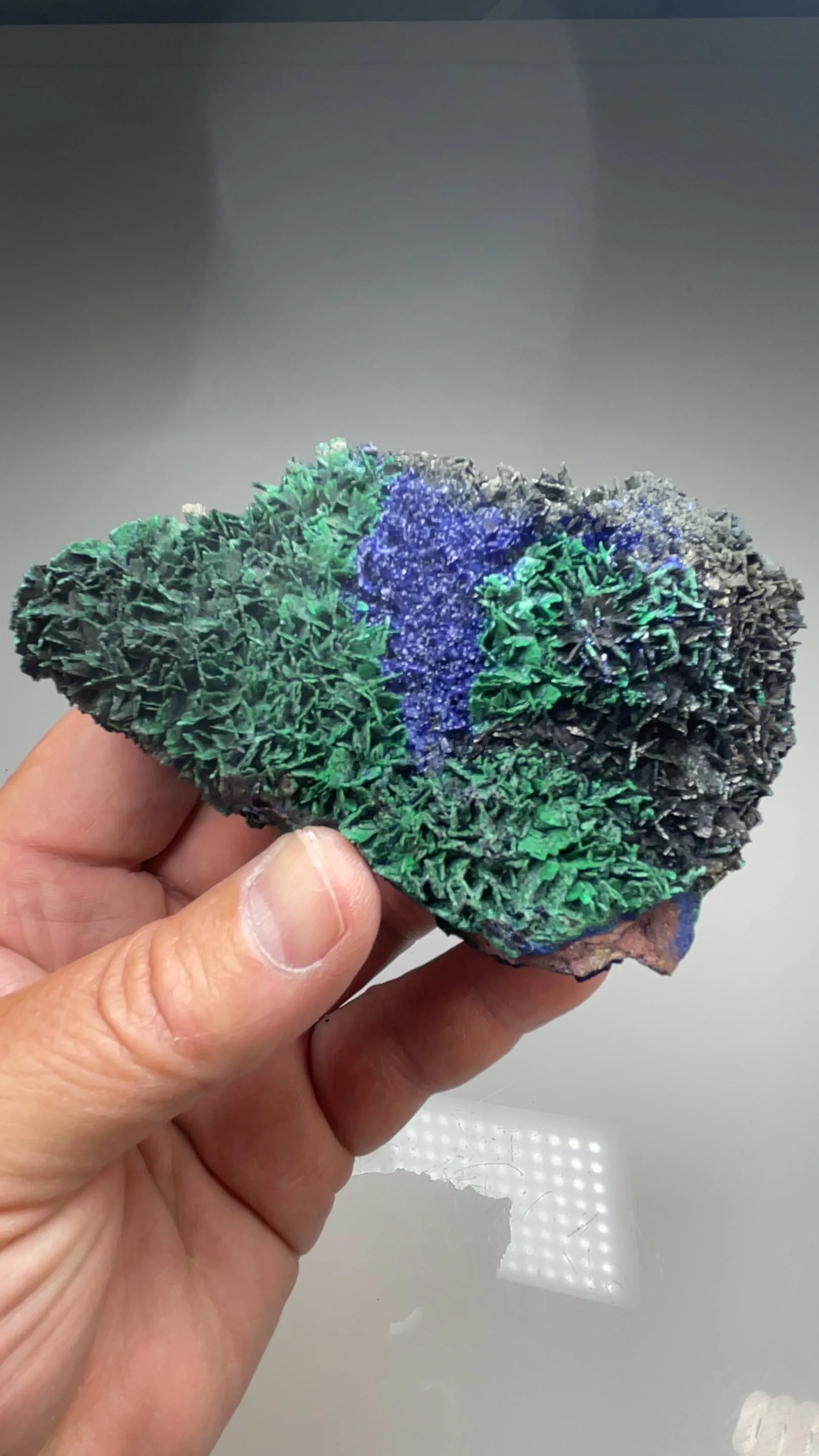 Azurite with Malachite - image 2