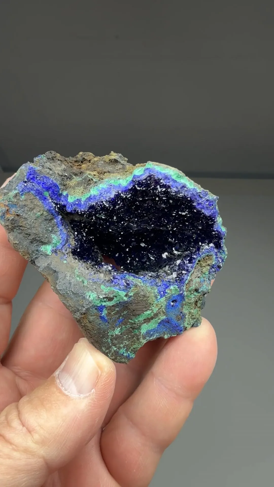 Azurite with Malachite - image 2